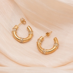 stainless steel earings jewelry women wholesale ES-3120G