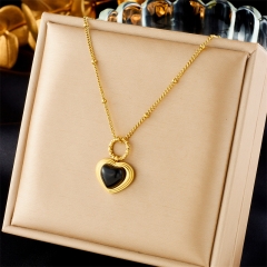 gold plated stainless steel necklace for women jewelry NS-1846