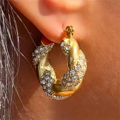 stainless steel earings jewelry women wholesale ES-3093