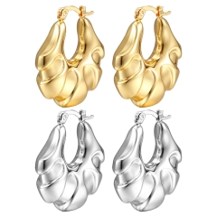 stainless steel gold plated top quality fashion earrings for women  ES-3077