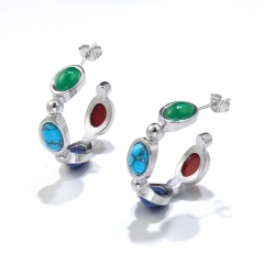 stainless steel earings jewelry women wholesale ES-3129S