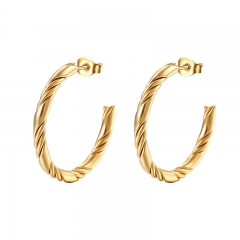 stainless steel minimalist gift jewelry earrings for womenES-3021G