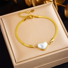 gold stainless steel bracelet women jewelry  BS-2606G