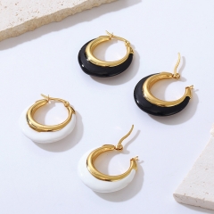 stainless steel gold plated top quality fashion earrings for women  ES-3069