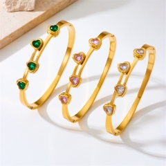 gold plated bracelet bangle jewelry luxury women  ZC-0713