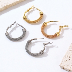 stainless steel minimalist gift jewelry earrings for womenES-3025