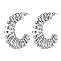 stainless steel minimalist gift jewelry earrings for womenES-3004S