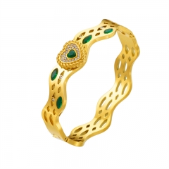 gold plated bracelet bangle jewelry luxury women  ZC-0702