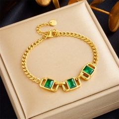 gold stainless steel bracelet women jewelry  BS-2599B