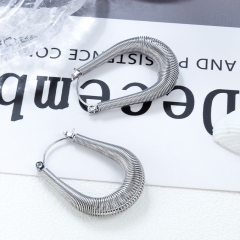 stainless steel minimalist gift jewelry earrings for womenES-3017S