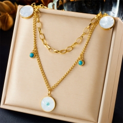 necklace women's 18 gold plated necklace jewelry NS-1912