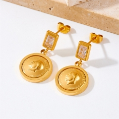 stainless steel earings jewelry women wholesale ES-3504