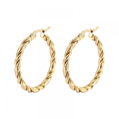 stainless steel minimalist gift jewelry earrings for womenES-3024G