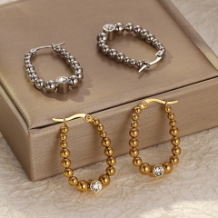 stainless steel minimalist gift jewelry earrings for womenES-3015