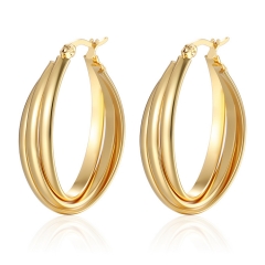 stainless steel minimalist gift jewelry earrings for womenES-2998A