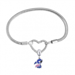 Stainless Steel Heart Charms Bracelet Women Luxury PDM055