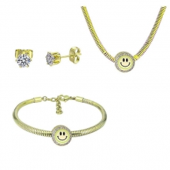 Stainless Steel Pandent Charms Jewelry Set   PDS305