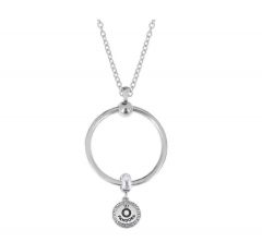 stainless steel charm necklace for girl PDN772