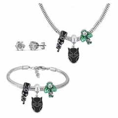 Stainless Steel Pandent Charms Jewelry Set   PDS287