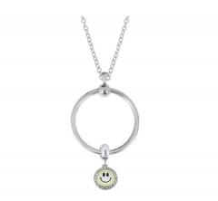 stainless steel charm necklace for girl PDN777