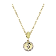 Stainless Steel Pendant  Women Necklace  PDN509