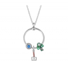 stainless steel charm necklace for girl PDN786