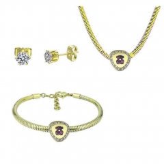 Stainless Steel Pandent Charms Jewelry Set   PDS308