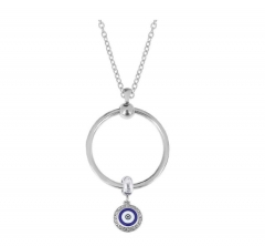 stainless steel charm necklace for girl PDN773